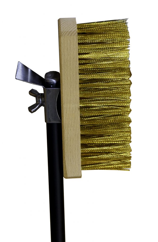 Rectangular Brass Bristle Brush