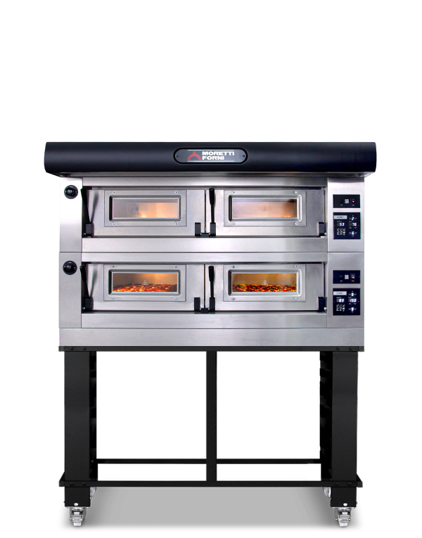 Serie P120E – Double Deck Baking Oven on Stand