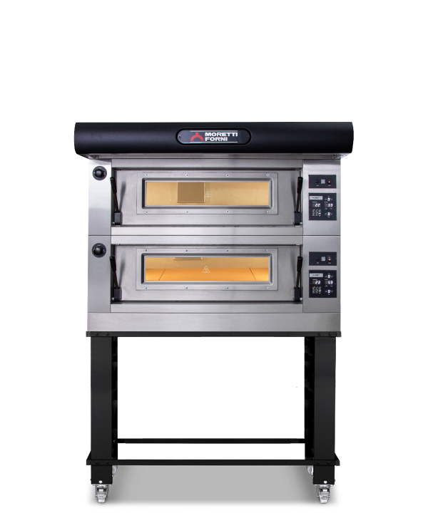 Serie P60-80E – Double Deck Baking Oven on Stand