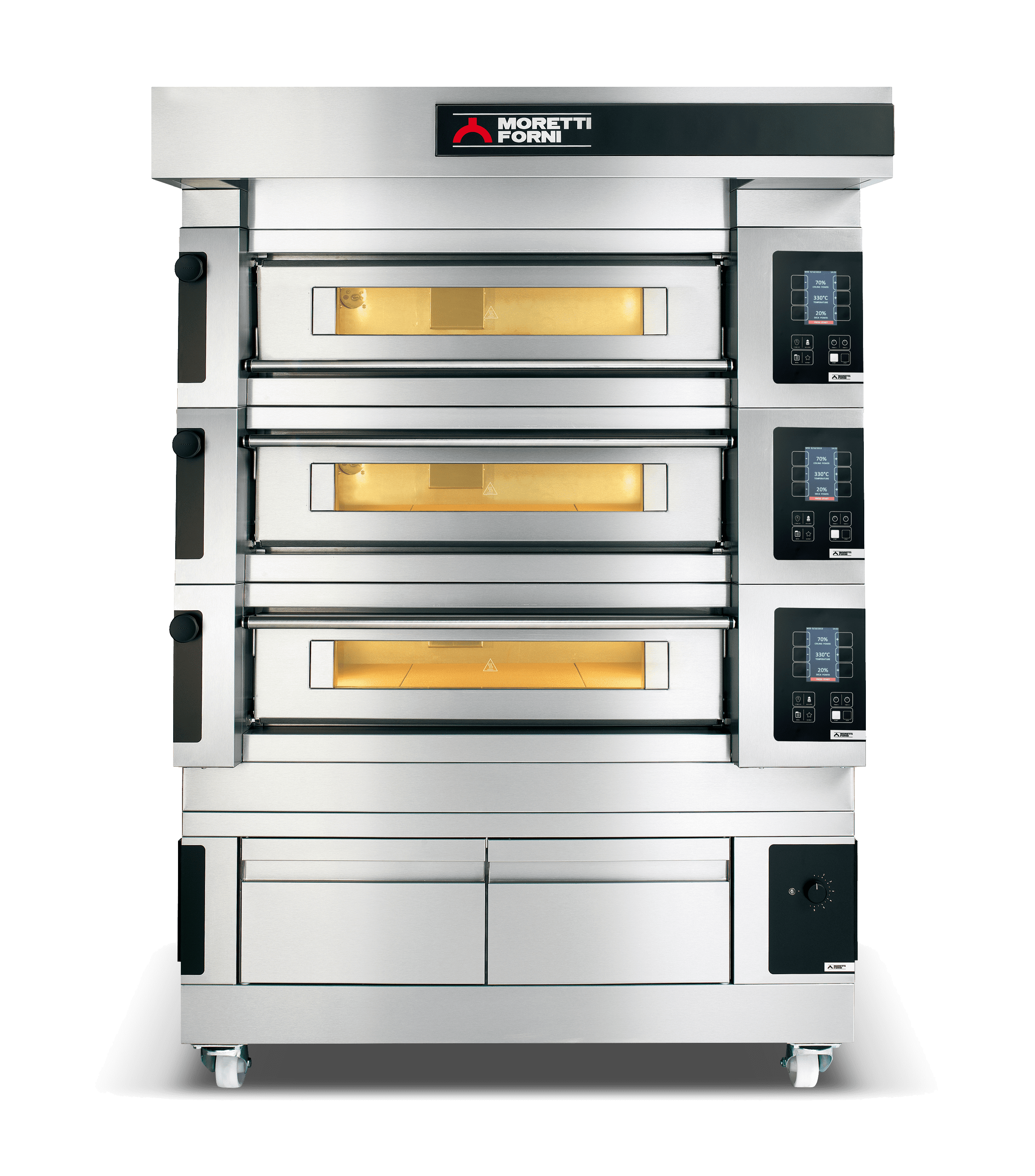 Serie S – Triple Deck Oven on Prover