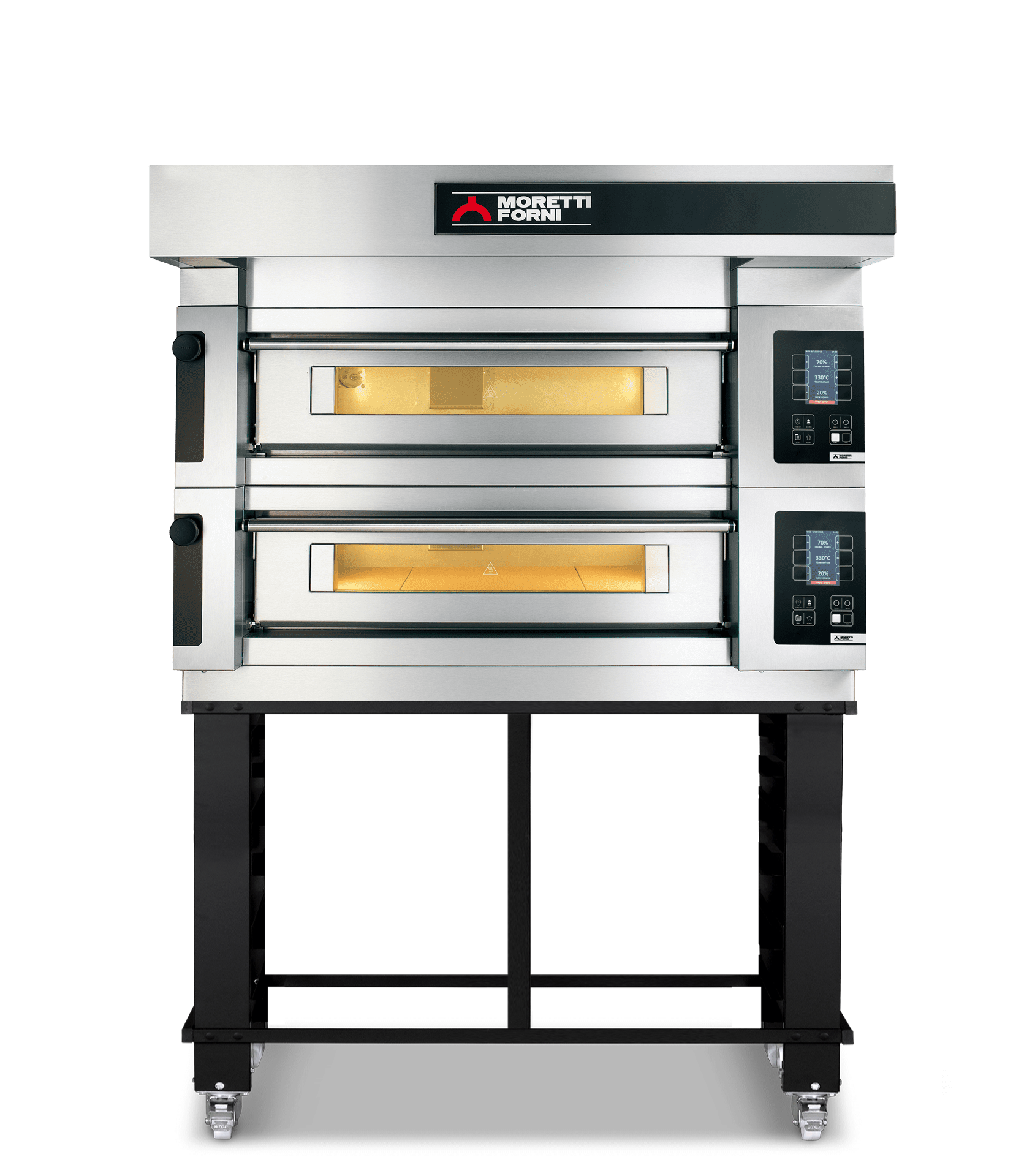 Serie S – Double Deck Baking Oven on Stand