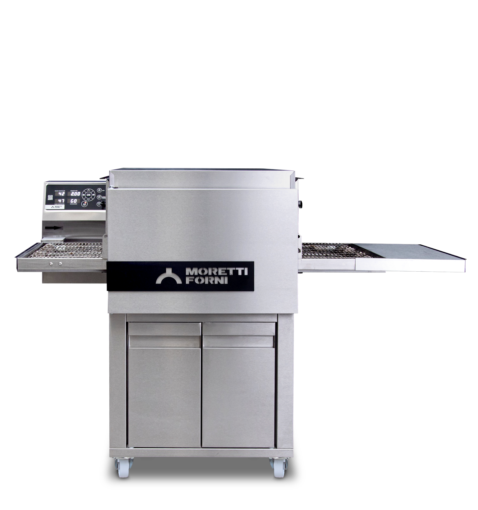 T64 – Single Deck Gas Bench-Top Conveyor Oven on Stand